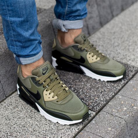 Herren Grün Air Max 90 Schuhe (2) 